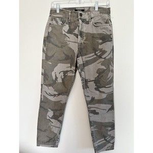 NWOT Grlfrnd Karolyn Renegade Camo Jeans, Button Fly, Sz 27